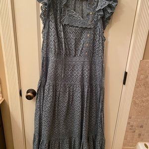 Ulla Johnson Lucille dress in Atlantic sz 6